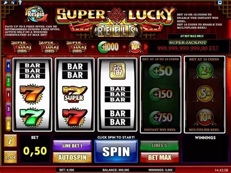 Super Lucky Reels Slot Grátis